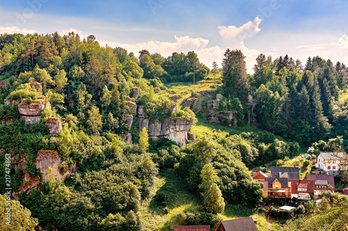 Felsformationen bei Pottenstein