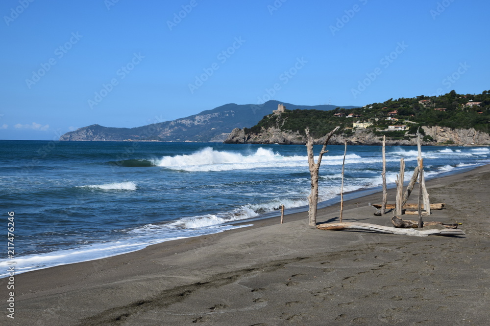Orbetello - promontorio di Ansedonia e Monte Argentario Orbetello - promontorio di Ansedonia e Monte Argentario