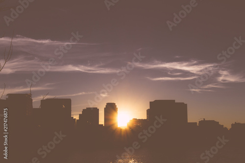 Waterfront Sunset