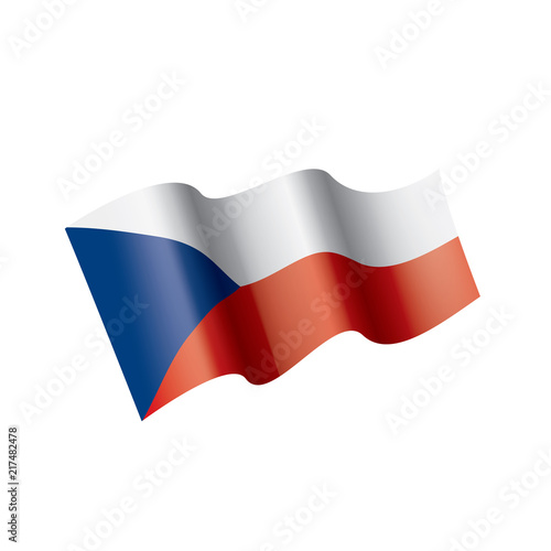 Free Download Czechia flag, vector illustration on a white background - GFXLoad