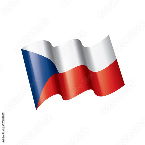 Free Download Czechia flag, vector illustration on a white background - GFXLoad