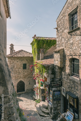 Fotografie éze, village médiéval français