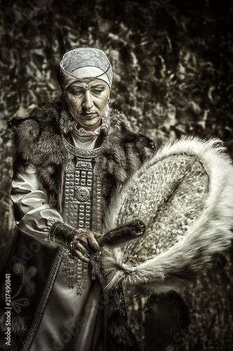 elderly woman shaman