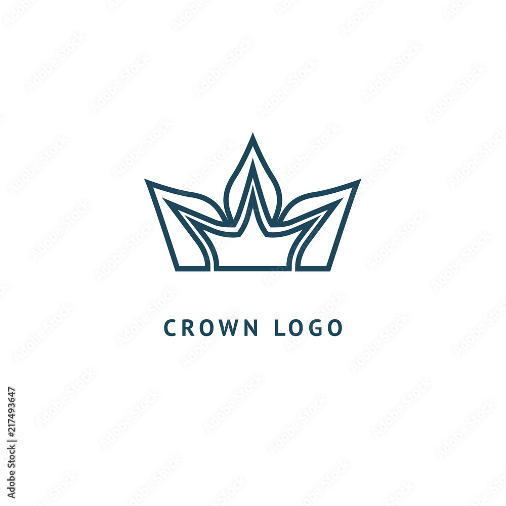 Abstract vetor crown logo vector design. Sign for beauty salon, elite accessories, jewelry, hotels, spa, wedding. Vintage decorative icon qween, king, princess. Abstract vetor crown logo vector design. Sign for beauty salon, elite accessories, jewelry, hotels, spa, wedding. Vintage decorative icon qween, king, princess.