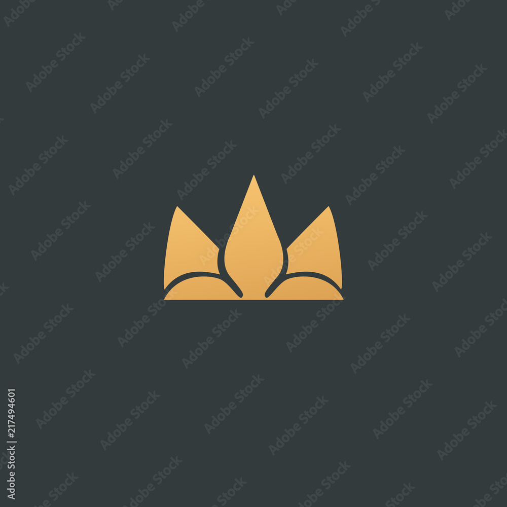 Abstract vetor crown logo vector design. Sign for beauty salon, elite accessories, jewelry, hotels, spa, wedding. Vintage decorative icon qween, king, princess. Abstract vetor crown logo vector design. Sign for beauty salon, elite accessories, jewelry, hotels, spa, wedding. Vintage decorative icon qween, king, princess.