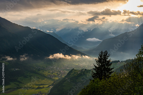Gottesstrahlen Alpen
