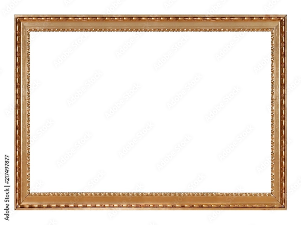 Golden frame for paintings, mirrors or photo Golden frame for paintings, mirrors or photo