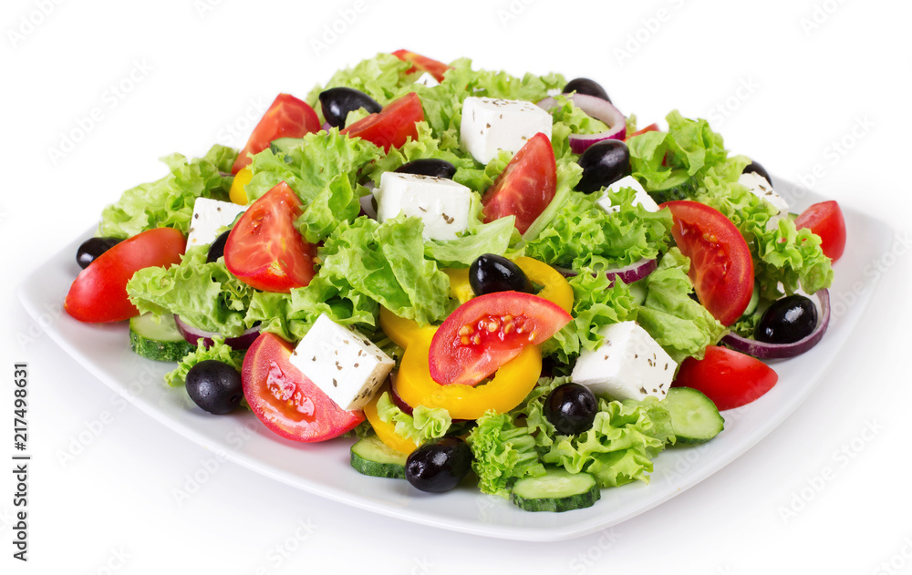 Fresh vegetable salad Fresh vegetable salad
