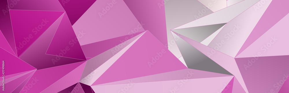Triangular 3d, modern background