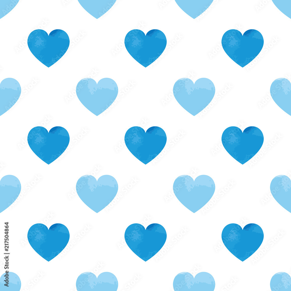 ハート 水彩風 の壁紙 ブルー系 Stock Vector Adobe Stock ハート 水彩風 の壁紙 ブルー系 Stock Vector Adobe Stock