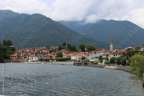 village view at lago di Mergozzo