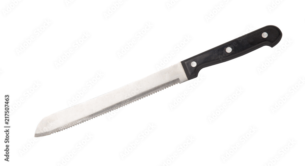 Steel kitchen knife isolated on white background. Steel kitchen knife isolated on white background.