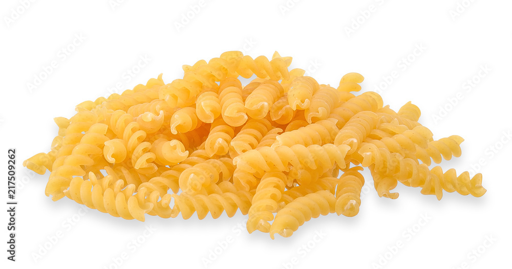 Pasta isolated on white with clipping path Pasta isolated on white with clipping path