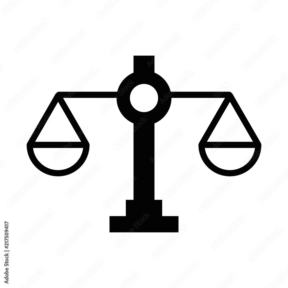 Justice scale logo. Law icon. Attorney symbol. Vector eps 08. Justice scale logo. Law icon. Attorney symbol. Vector eps 08.
