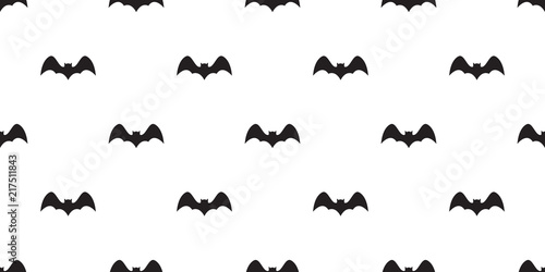 bat seamless pattern Halloween vector scarf isolated Dracula ghost illustration tile background repeat wallpaper