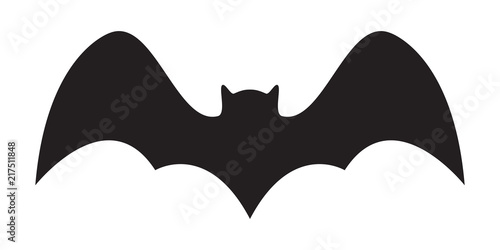 bat vector icon logo Halloween character ghost illustration cartoon graphic symbol