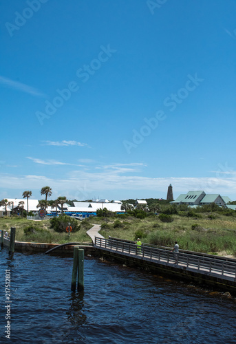 Bald head Island North Carolina - Summer scenes for vacation, travel, tourism and weekend getaway