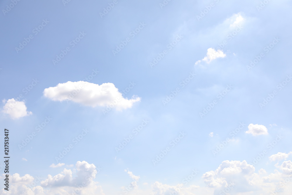 Cloudy blue sky abstract background, blue sky background with tiny clouds Cloudy blue sky abstract background, blue sky background with tiny clouds