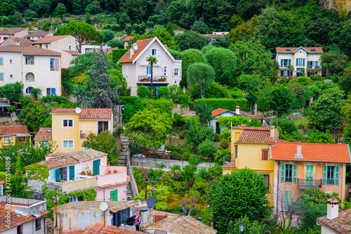 On the streets of a medieval village .Roquebrune-Cap-Martin. French Riviera. Cote d'Azur. © alexanderkonsta