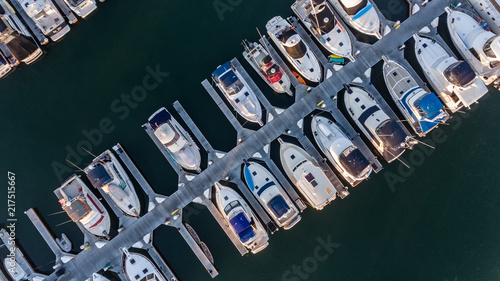 Canvastavla Huntington Harbor Boats 01