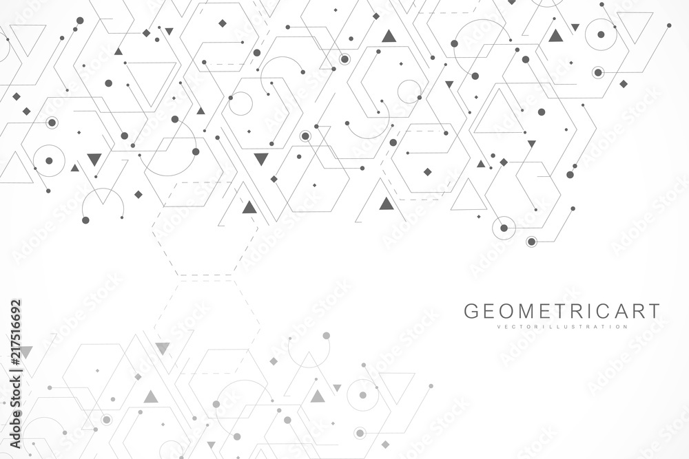 Science network pattern, connecting lines and dots. Global network connection vector Science network pattern, connecting lines and dots. Global network connection vector