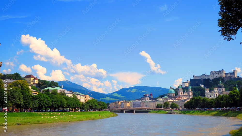 Obraz premium Salzburg Cityscape