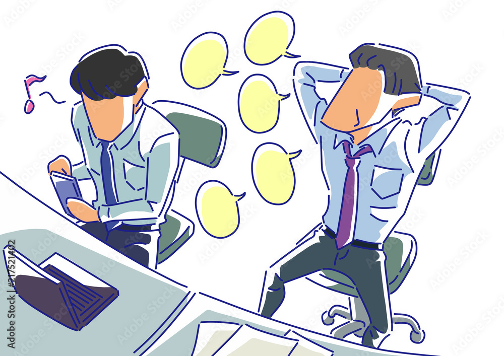 怠ける正社員 Stock イラスト Adobe Stock 怠ける正社員 Stock イラスト Adobe Stock