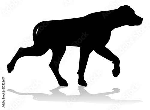 Dog Silhouette Pet Animal