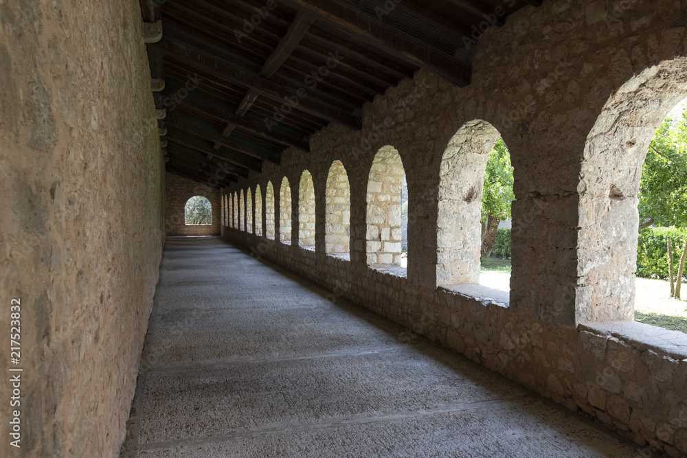 Fossanova Abbey,  Cistercian monastery in Priverno, in the province of Latina, Lazio, Italy