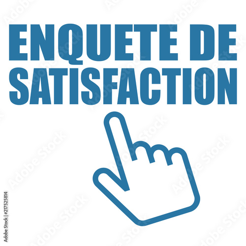 Logo enquête de satisfaction.