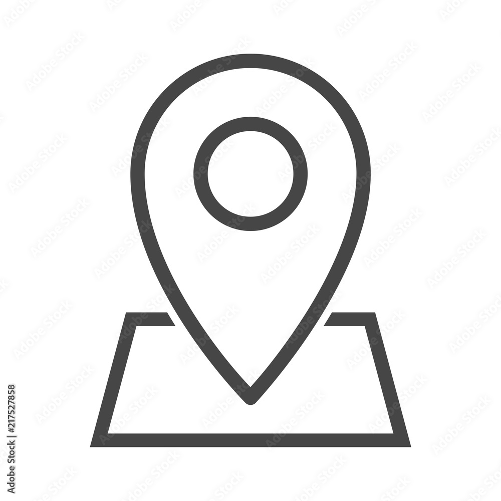 Location icon, GPS location Map pointer icon Location icon, GPS location Map pointer icon