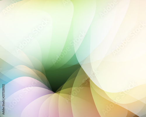 Abstract vector background composed of simple elements