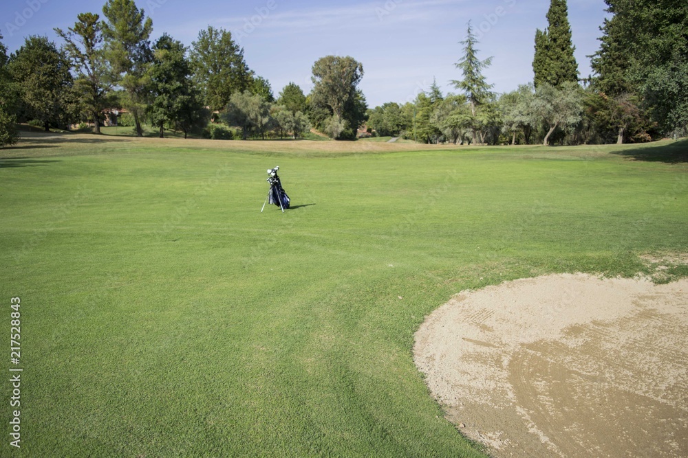 Obraz premium View of Golf Club Garlenda
