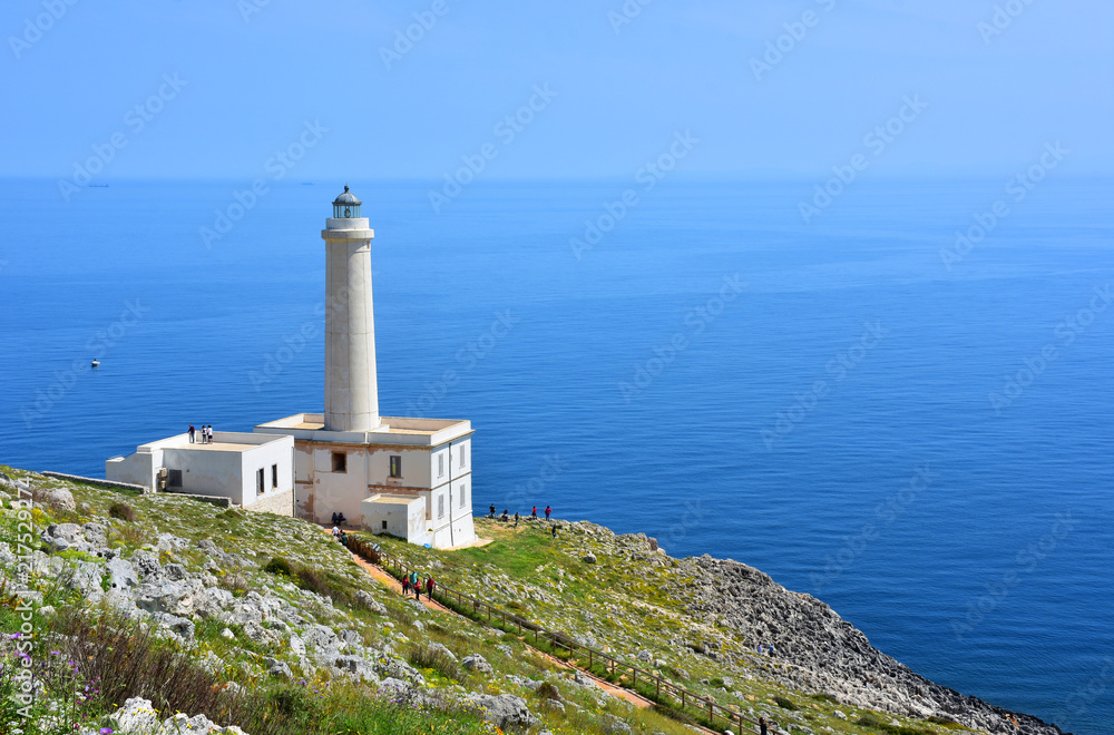 Italy, Otranto, Punta Palascia Lighthouse. View and details, Italy, Otranto, Punta Palascia Lighthouse. View and details,