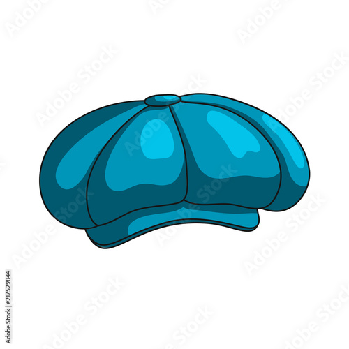Cap blue icon