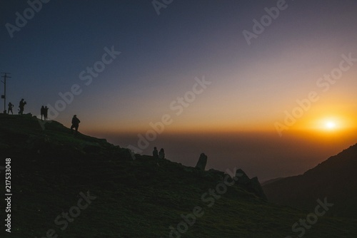 Sunset in Himalaya Mountain © Dasmeister