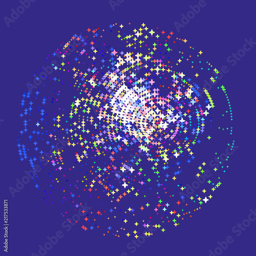 abstract vector background-Dot Graphics 