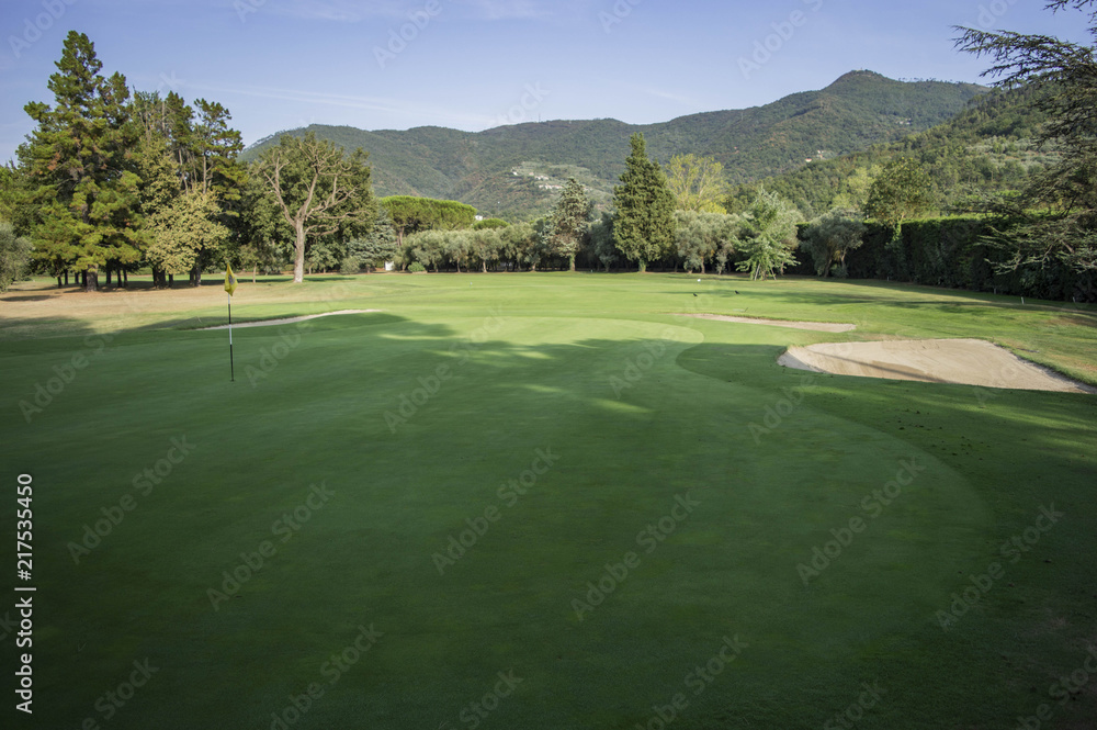 Obraz premium View of Golf Club Garlenda