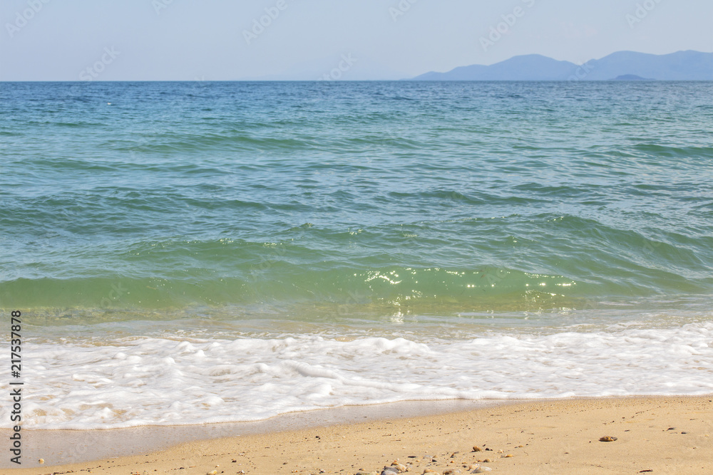 Mood of harmony in the Asprovalta coast of the Aegean Sea, Greece.