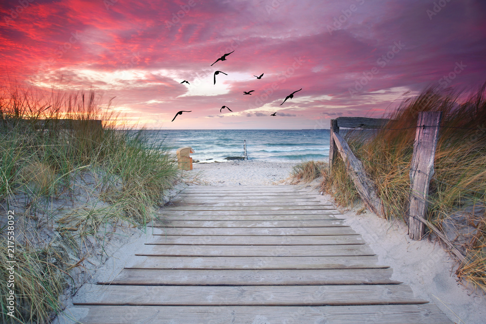 entspannte Zeit am Meer StockFoto Adobe Stock