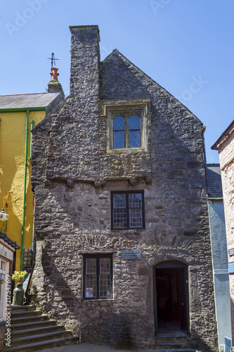 Tudor Merchant House in Tenby Pembrokeshire Wales is a 15th century building