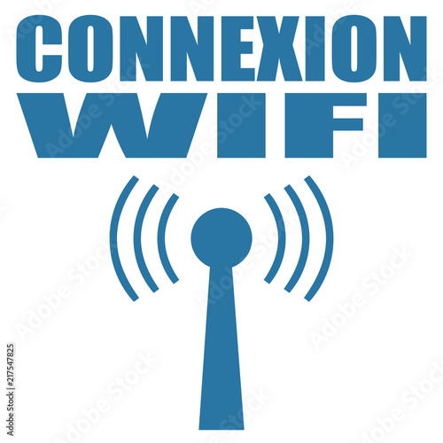 Logo connexion wifi.