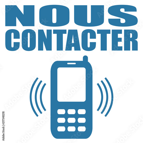 Logo nous contacter.