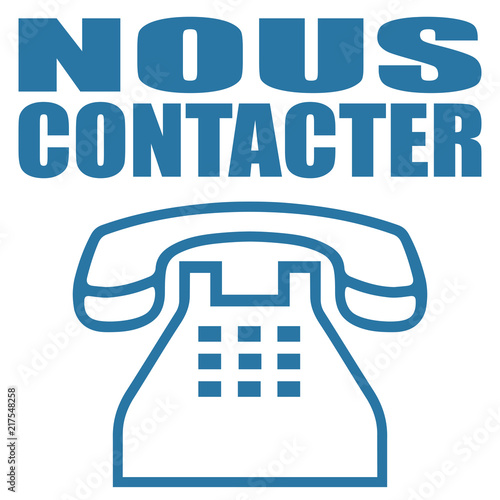 Logo nous contacter.