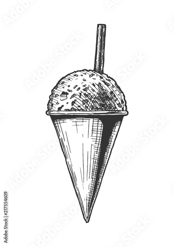 illustration of Snow Cones.