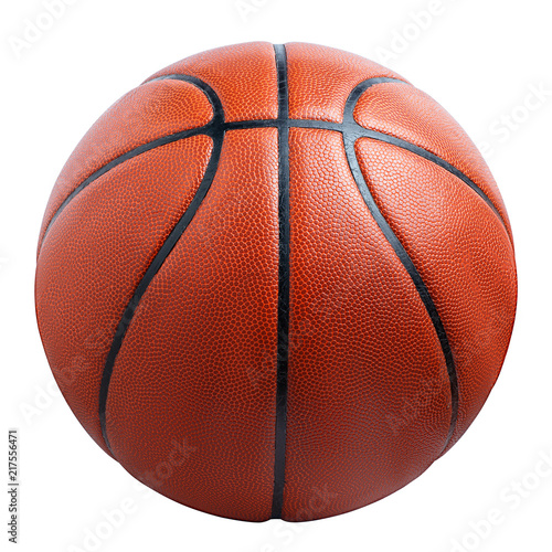 basketball ball isolated on white
