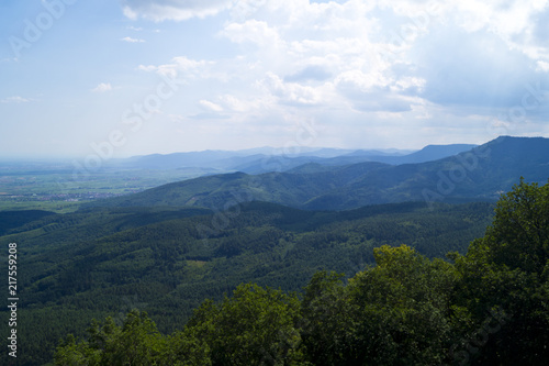 Aussicht Elsass