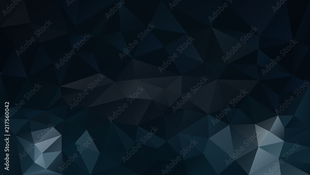 vector abstract irregular polygonal background - triangle low poly pattern - dark deep blue, indigo, petroleum and ink black color vector abstract irregular polygonal background - triangle low poly pattern - dark deep blue, indigo, petroleum and ink black color