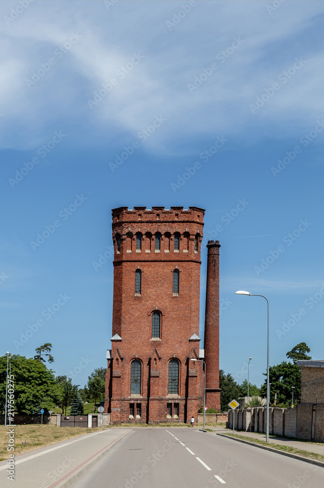 Latvia Very old water tower