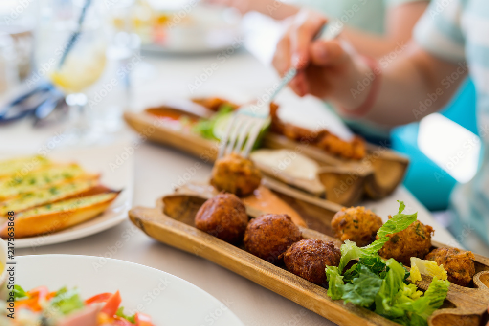 Delicious starter at lunch